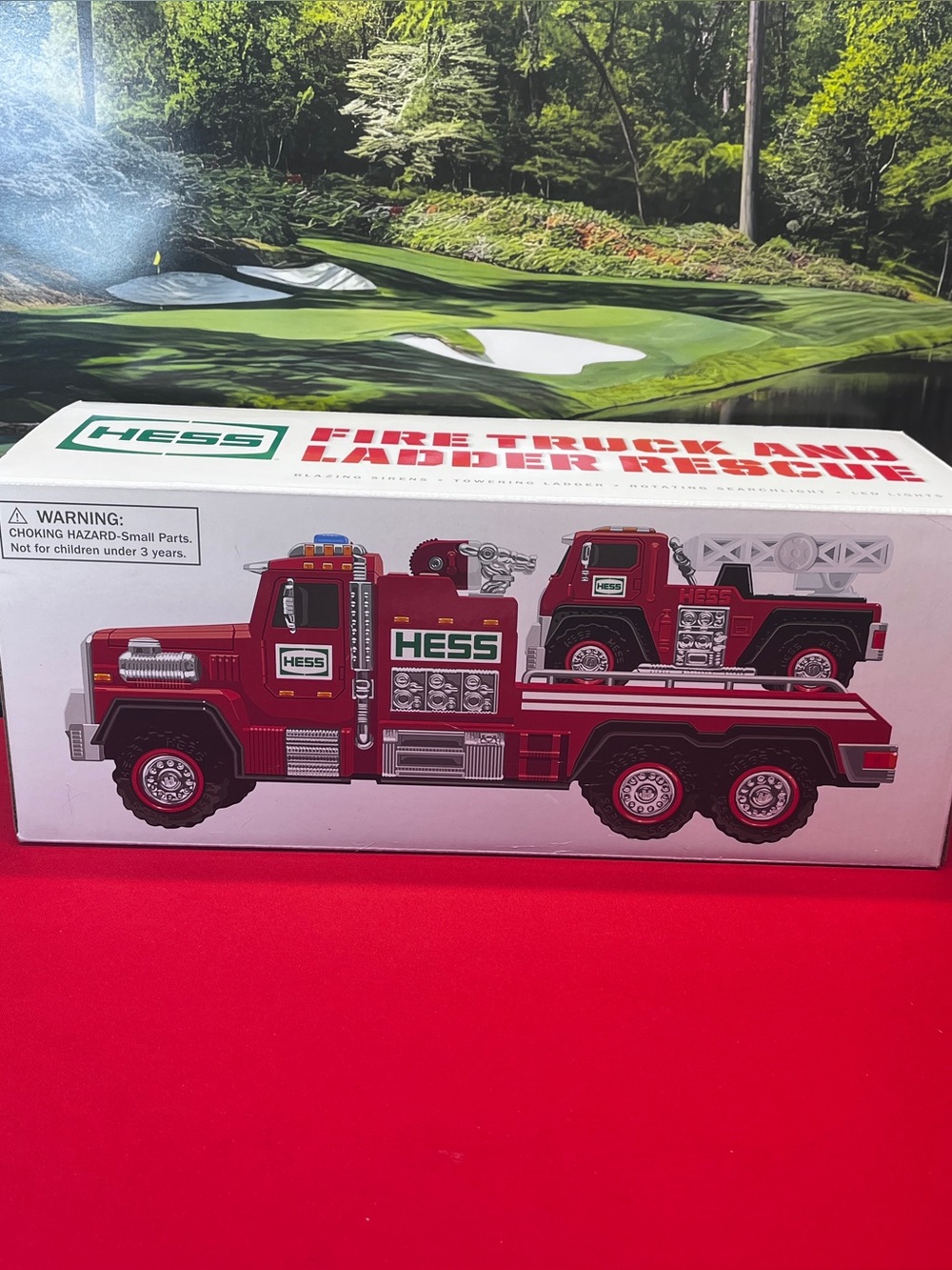2015 Hess Truck - Fire Truck and Ladder Rescue - NIB